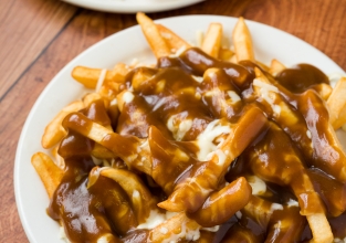 Donair and Classic Poutine